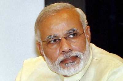 Modi meets expanded ministry