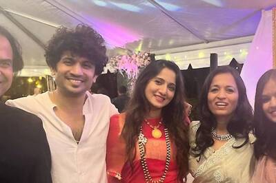 Actress Harshika Poonacha, Husband Fly To US For Family Reception A Week After Their Wedding