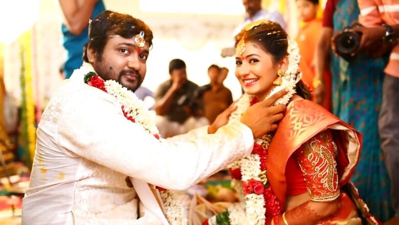 Actors Bobby Simhaa, Reshmi Menon Tie the Knot