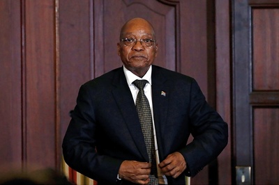 South African President Zuma Says Marches Against Him Highlight Racism