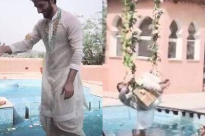 Sushmita Sen's Boyfriend Rohman Shawl Left Hanging From a Broken Swing During Shoot