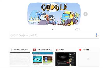 December Global Festive Season Being Celebrated by Google With a Doodle
