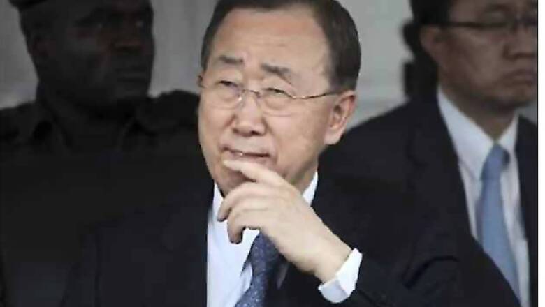 'Disappointed' UN chief Ban concerned about Ukraine unity