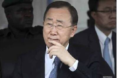 'Disappointed' UN chief Ban concerned about Ukraine unity