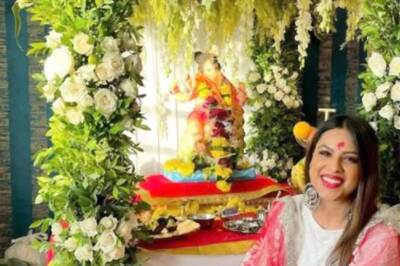 Nia Sharma Welcomes Ganpati Bappa in Her Home, Shares a Glimpse of Her Celebrations