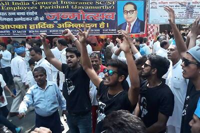 Pilgrimage to Parliament: Dalits Paint Sansad Marg Blue on Ambedkar Jayanti