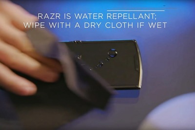 Motorola Actually Made a Video About Caring For The Razr And it is Ridiculous