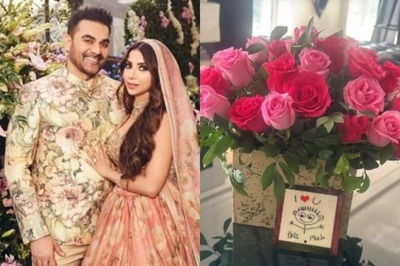 Arbaaz Khan Makes Sshura Khan's Day With A Bouquet Of Roses, Her Adorable Reaction Goes VIRAL; See Here