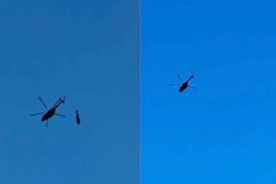 Video: IAF Orders Probe After Mi-17 Helicopter Drops Faulty Chopper In Kedarnath