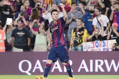 Messi continues to develop in Barcelona's attack