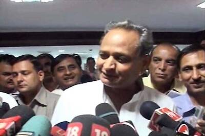 Ashok Gehlot flags off Jaipur Metro's trial run