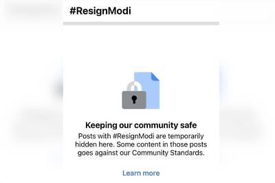 Facebook Temporarily Banned a #ResignModi Hashtag; Says It Was a Mistake