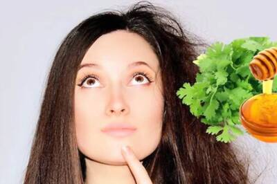 Coriander-Honey pack: Best Home Remedy To Get Shiny and Smooth Hair in Summers