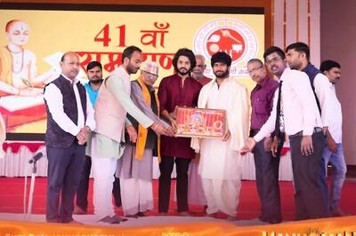 Prasanth Varma And Team HanuMan Visit Ayodhya. Pics Go Viral