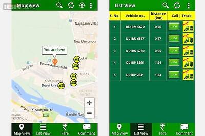 Android app PoochO lets commuters in Delhi locate, hire autorickshaws nearest to them