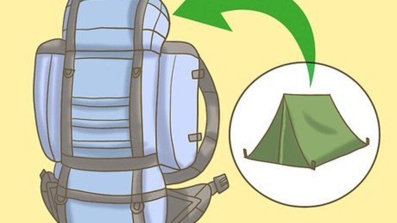 How to Pack a Tent Inside a Backpack