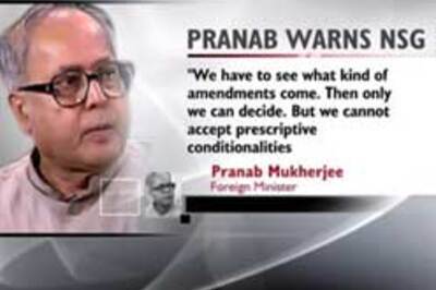 No prescriptive conditionalities on N-deal: Pranab
