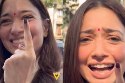 Tamannaah Bhatia Pokes Fun At Paps As They Ask Her 'Ungli Dikhao' Post Her Voting: 'That Sounds Wrong But...'