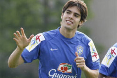 Kaka dribbles away with Golden Ball award