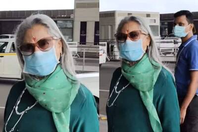 Angry Jaya Bachchan Shouts At Paparazzi At Mumbai Airport, Abhishek Bachchan Calms Her Down; Watch