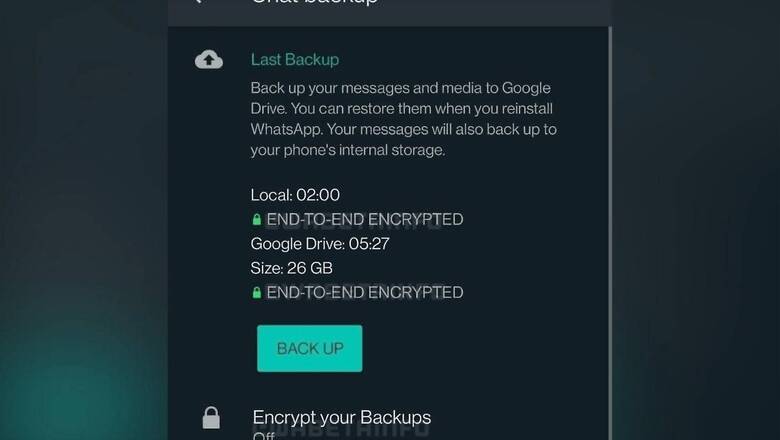 WhatsApp May Add End-to-End Encryption for Local Backups: Report