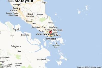 Chennai-born businessman felicitated for charity work in Singapore