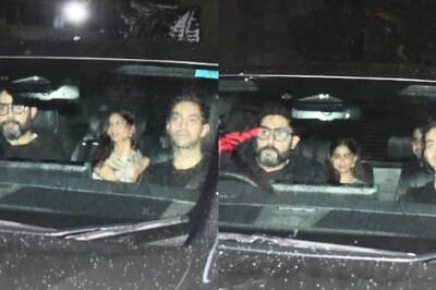 Abhishek Bachchan Seen With Rumoured Couple Agastya, Suhana Days After 'Liking' Divorce Post | Watch