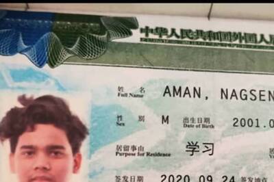 Indian Student's Mortal Remains to Be Flown Home from China Next Week