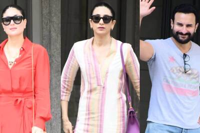 Kareena Kapoor Glams Up, Saif Ali Khan and Karisma Kapoor Dress Down For Babita's Birthday Lunch