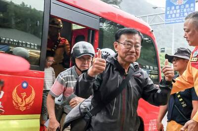 Nine Stuck In Cave After Taiwan Earthquake Rescued