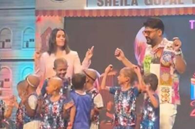 Alia Bhatt, Kapil Sharma Spotted Dancing With Kids on Taare Zameen Par Song, Video Goes Viral; Watch