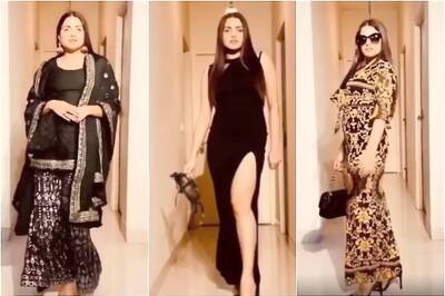 Himanshi Khurana Turns Her House Into Runway for 'Quarantine Fashion Show', Watch Video