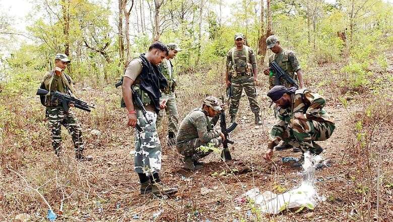 CRPF Officer Injured in IED Blast Triggered by Naxals