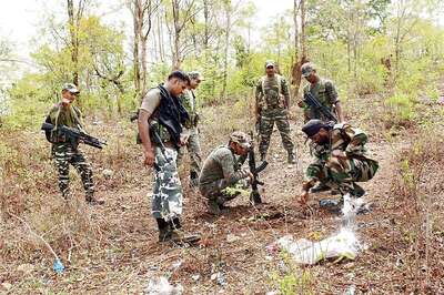 CRPF Officer Injured in IED Blast Triggered by Naxals