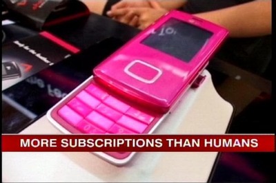 'Mobile phones to outnumber human population by 2014'