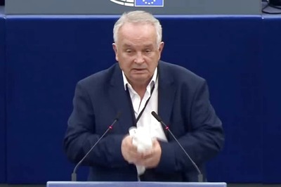 Watch: EU Lawmaker's Dove Release In Parliament Sparks Debate On Peace And Animal Welfare