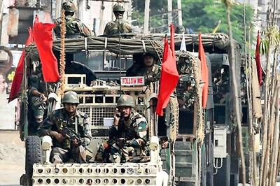 AK 47, Pistols Recovered From Dera Followers; Lathis From Dera Centres