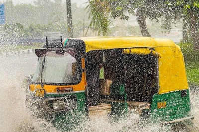 Extensive Waterlogging, Traffic Congestion in Delhi Due to Rains