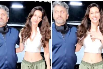 Disha Patani Spotted in Palazzo Pants and Crop Top on Ek Villain 2 Set in Mumbai Post Pack Up