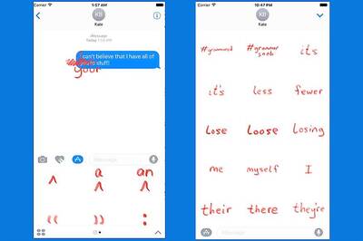 This Sticker Pack Lets You Correct Grammatical Mistakes in Texts
