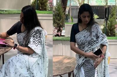 Woman's Innovative Saree With In-Built Pocket Goes Viral