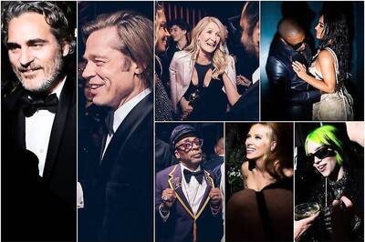 Inside Oscars 2020 Party: Brad Pitt Goes Right in, Joaquin Phoenix Makes Early Exit from Vanity Fair