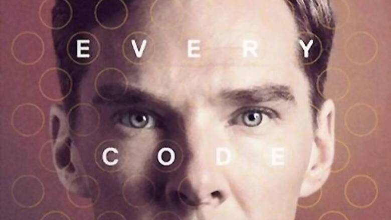 Benedict Cumberbatch's smouldering eyes entice you in the new poster for 'The Imitation Game'