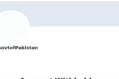 Twitter Account of Pakistan Government Withheld in India for 2nd Time in 6 Months