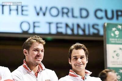 Federer will be ready for Davis Cup battle, says Wawrinka