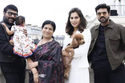 Ram Charan Shares An Adorable Pic Of Klin Kaara’s First Trip With Grandparents Chiranjeevi And Surekha