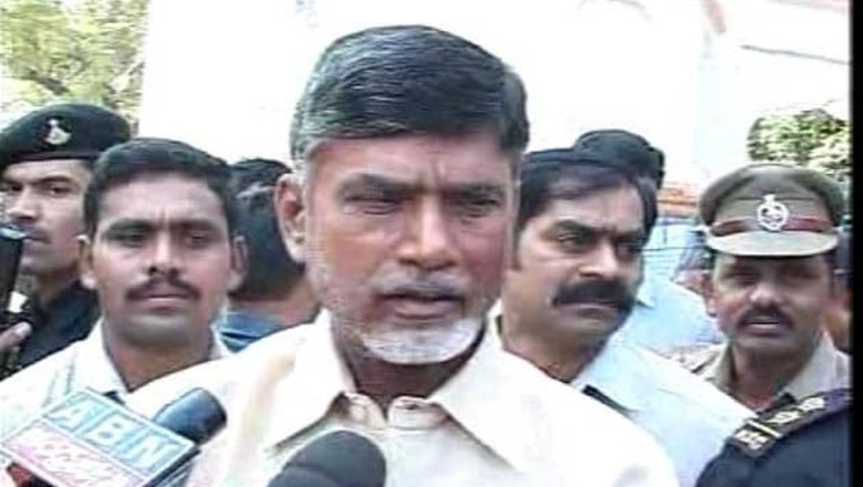 Naidu on hunger strike for AP farmers' relief