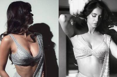 Sexy! Disha Patani Goes Bold In A Sizzling Saree With Plunging Blouse, Hot Video Goes Viral; Watch