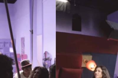 Shocking Video Captures Tulsi Kumar’s Narrow Escape As Wooden Prop Falls During Shoot