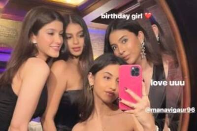 Suhana Khan, Shanaya Kapoor Turn Up as Gorgeous Divas in Black at Friend's B'day Party, See Pic